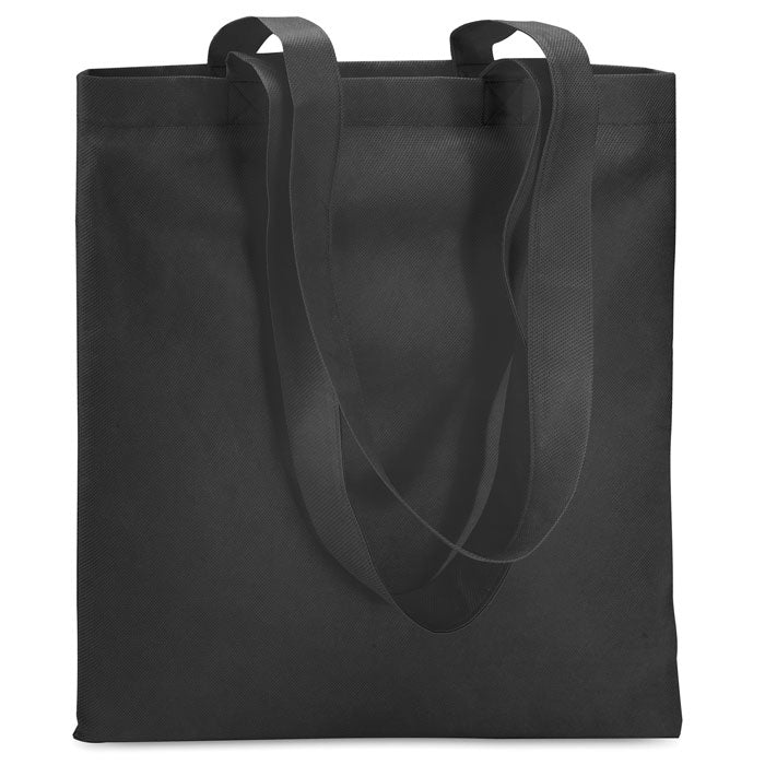 TOTECOLOR Nonwoven Shopping Tote Bag With Long Handles 80gsm