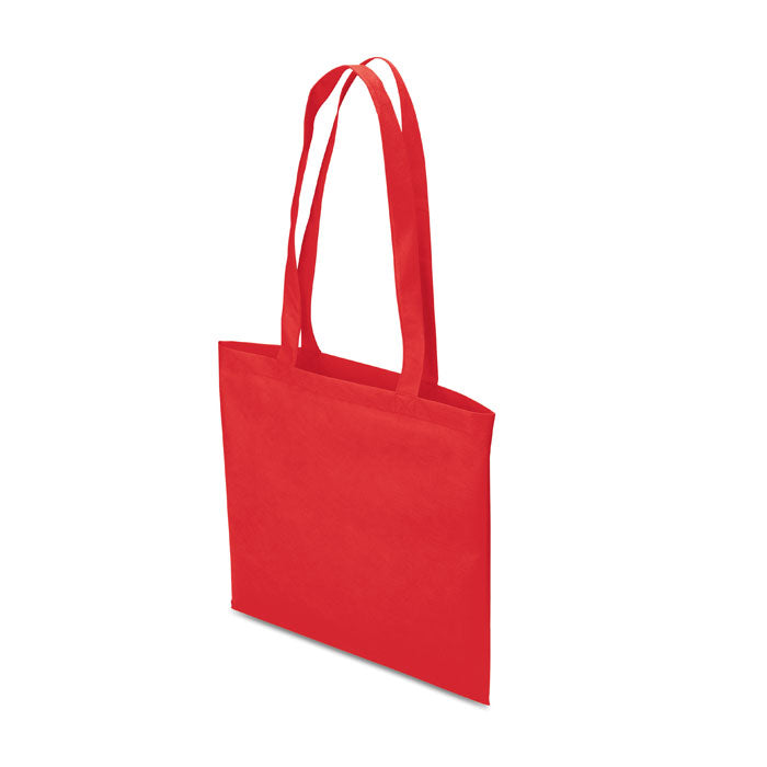 TOTECOLOR Nonwoven Shopping Tote Bag With Long Handles 80gsm
