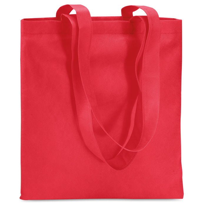 TOTECOLOR Nonwoven Shopping Tote Bag With Long Handles 80gsm