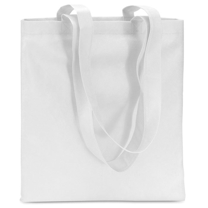 TOTECOLOR Nonwoven Shopping Tote Bag With Long Handles 80gsm