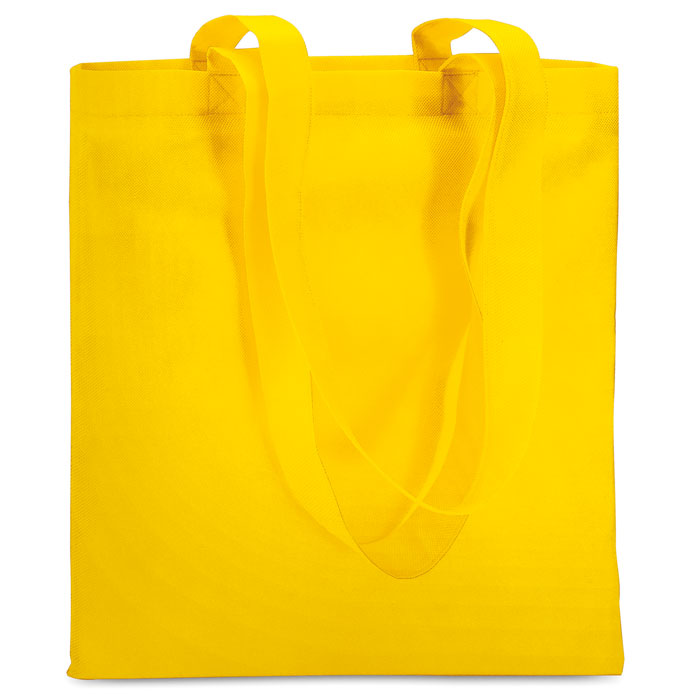 TOTECOLOR Nonwoven Shopping Tote Bag With Long Handles 80gsm