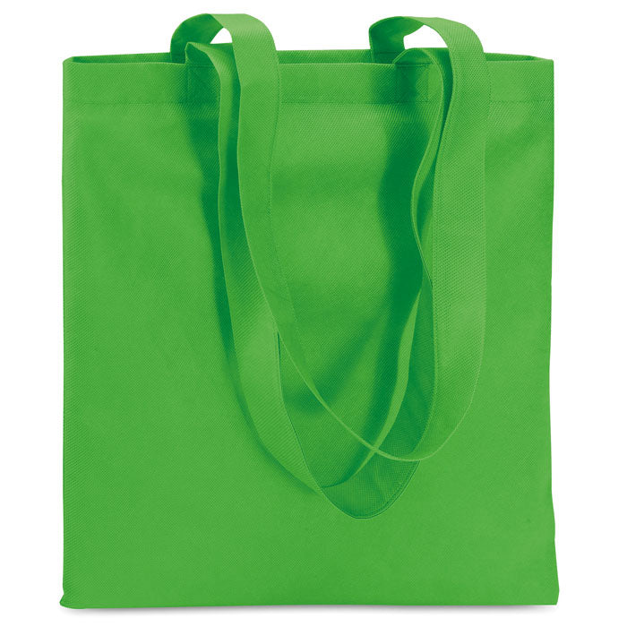 TOTECOLOR Nonwoven Shopping Tote Bag With Long Handles 80gsm
