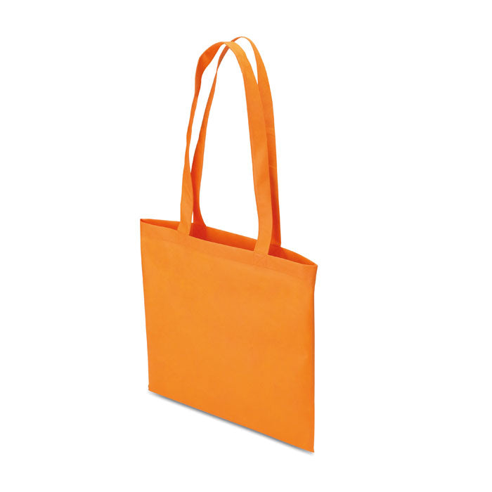 TOTECOLOR Nonwoven Shopping Tote Bag With Long Handles 80gsm