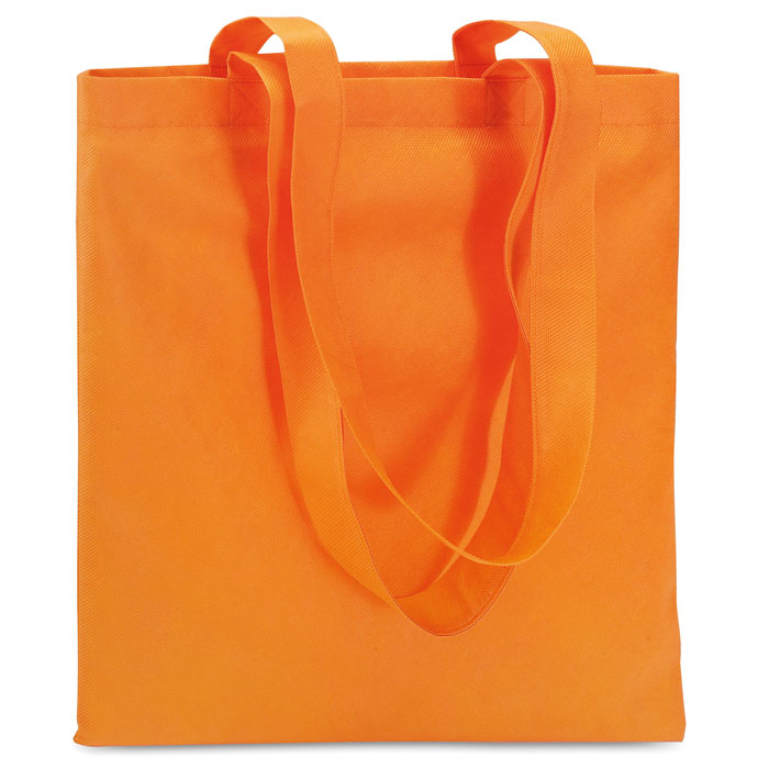TOTECOLOR Nonwoven Shopping Tote Bag With Long Handles 80gsm