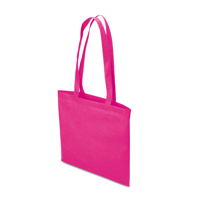 TOTECOLOR Nonwoven Shopping Tote Bag With Long Handles 80gsm