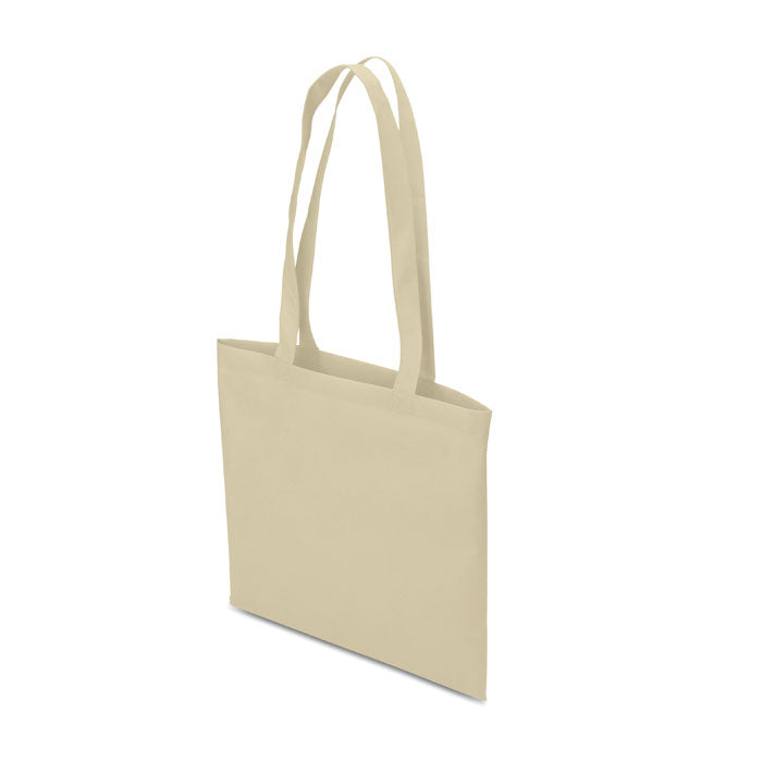 TOTECOLOR Nonwoven Shopping Tote Bag With Long Handles 80gsm