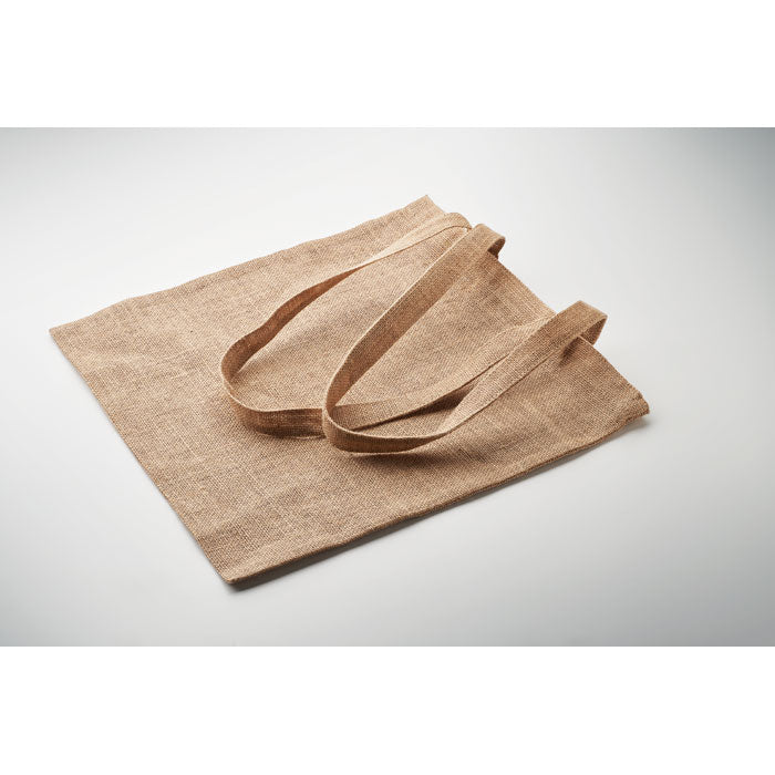 ZOLANG Jute Shopping Bag With Long Handles