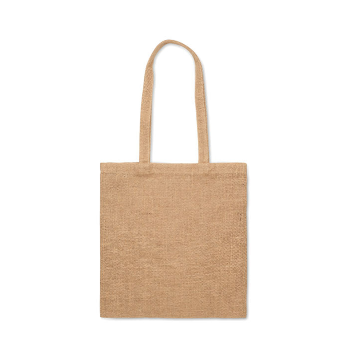 ZOLANG Jute Shopping Bag With Long Handles