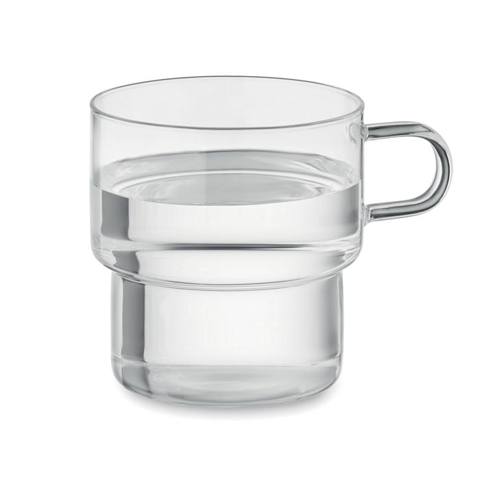 BOROMUG Glass Stackable Mug
