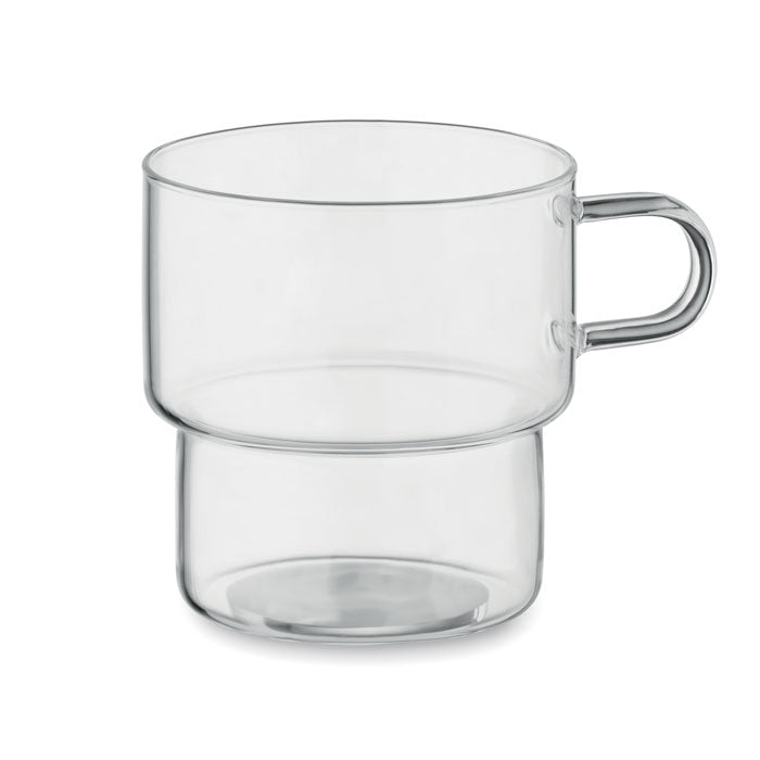BOROMUG Glass Stackable Mug