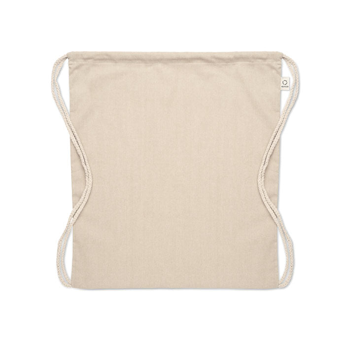 CABETRI Drawstring Bag In Recycled Cotton 140gsm