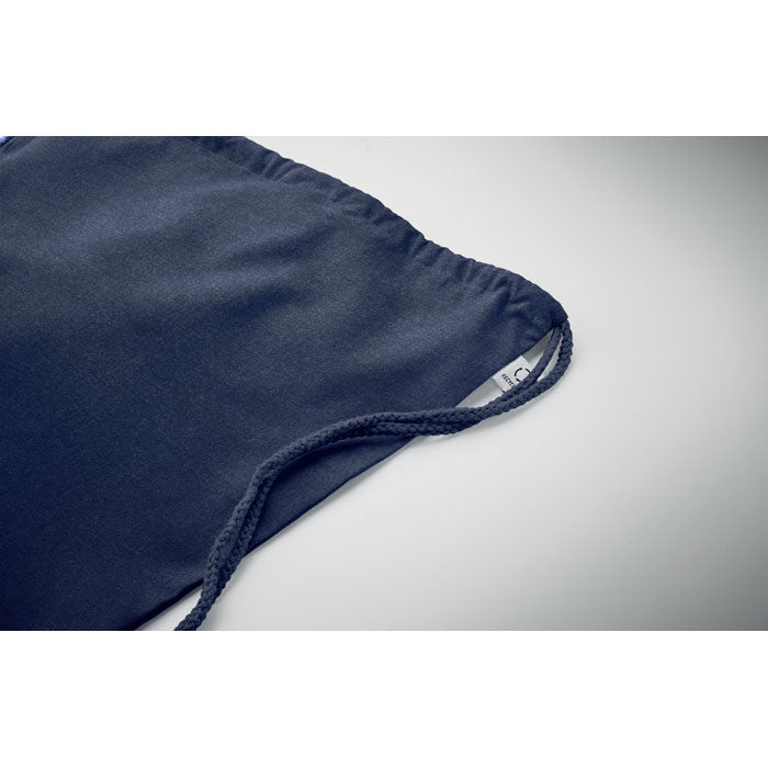 CABETRI COLOUR Drawstring Bag In Recycled Cotton 140gsm