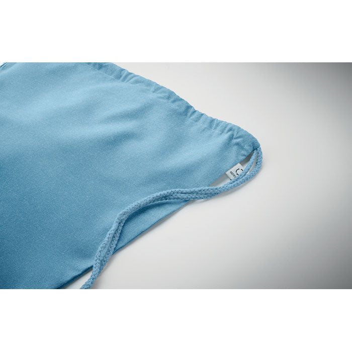 CABETRI COLOUR Drawstring Bag In Recycled Cotton 140gsm