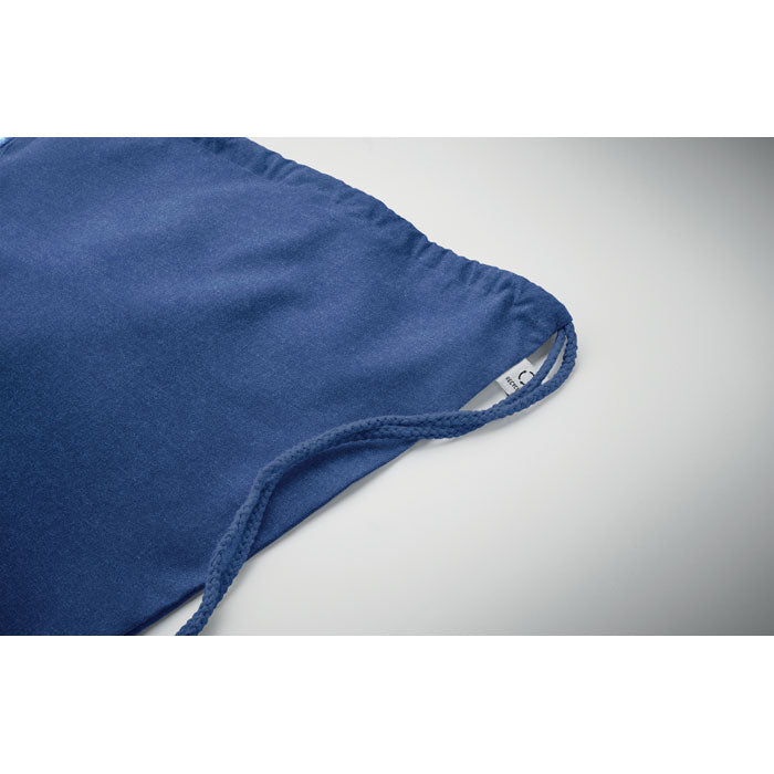 CABETRI COLOUR Drawstring Bag In Recycled Cotton 140gsm