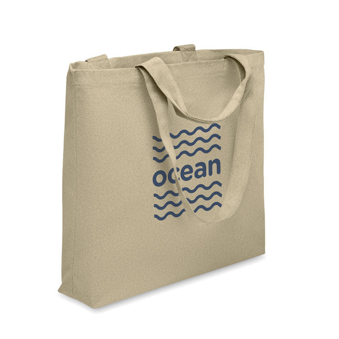 MALDI BEACH Shopping / Beach Tote Bag In Recycled Fabrics 320gsm