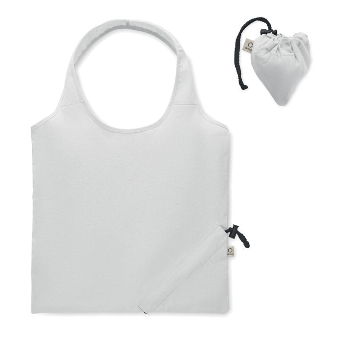 CARRIE COLOUR Recycled Cotton Foldable Shopping Bag 140gsm