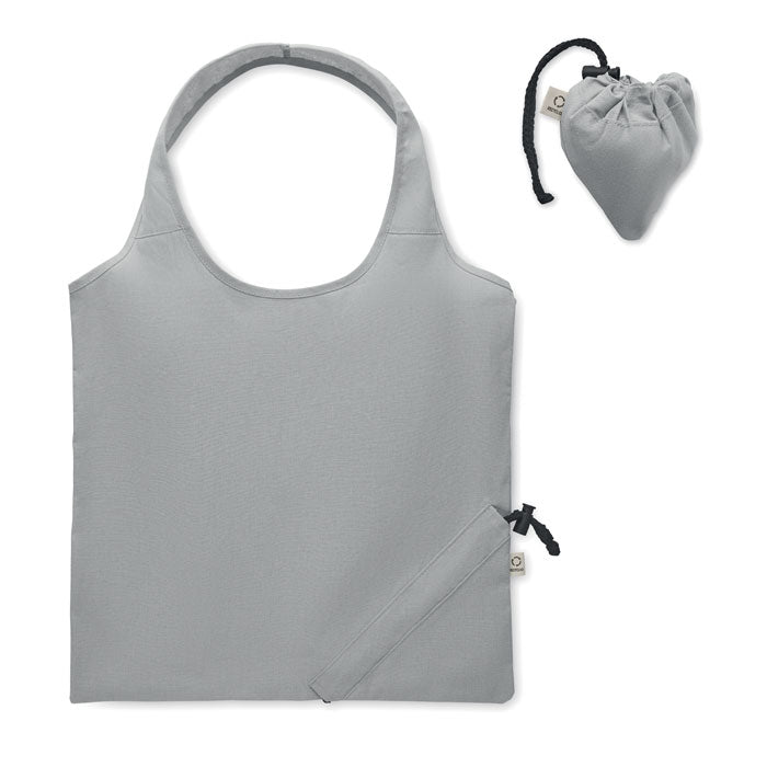 CARRIE COLOUR Recycled Cotton Foldable Shopping Bag 140gsm