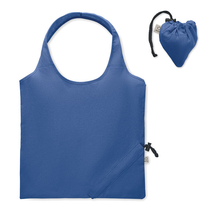 CARRIE COLOUR Recycled Cotton Foldable Shopping Bag 140gsm