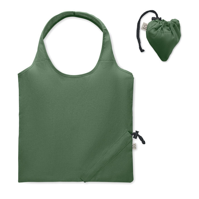 CARRIE COLOUR Recycled Cotton Foldable Shopping Bag 140gsm
