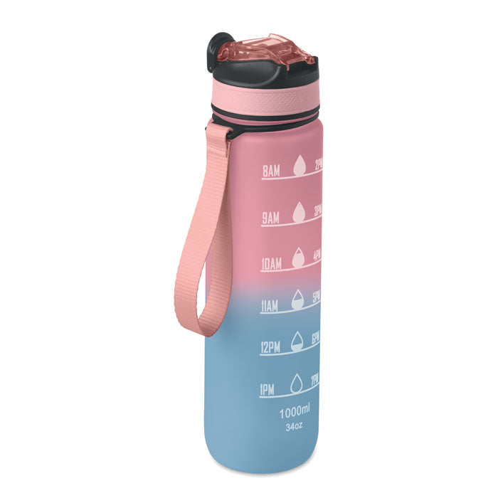 ACTIVATE Sports Water Bottle With Integrated Straw