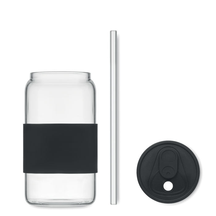 BOROSIP High Borosilicate Glass Tumbler With Grip