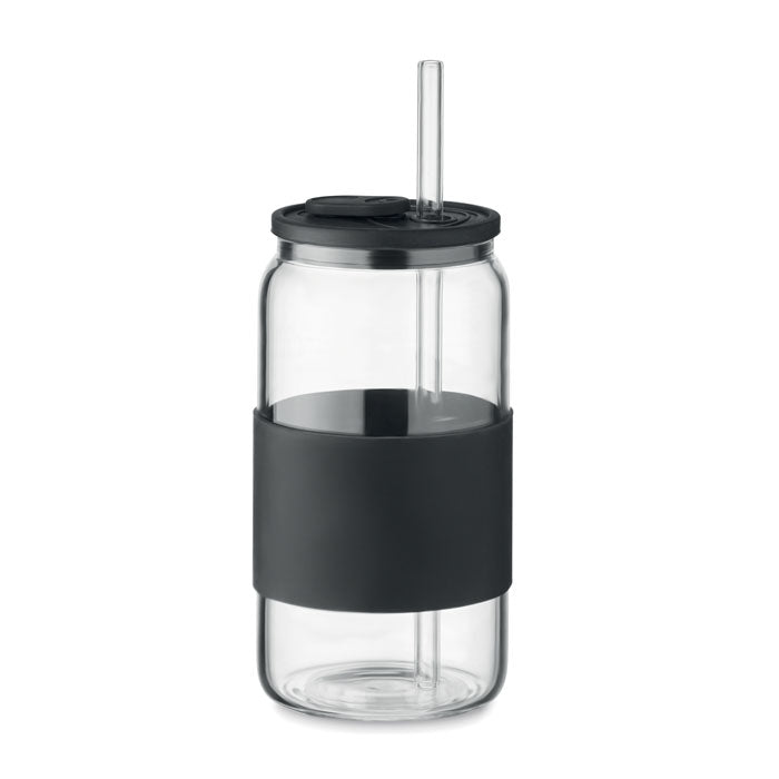 BOROSIP High Borosilicate Glass Tumbler With Grip