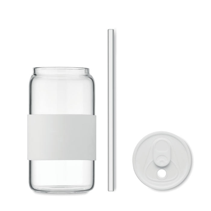 BOROSIP High Borosilicate Glass Tumbler With Grip