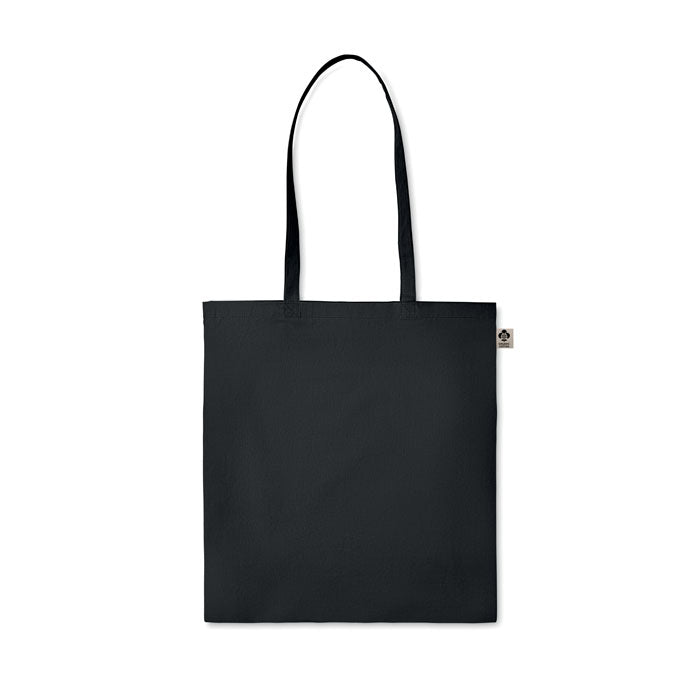 ZIMDE COLOUR Organic Cotton Shopping Tote Bag With Long Handles