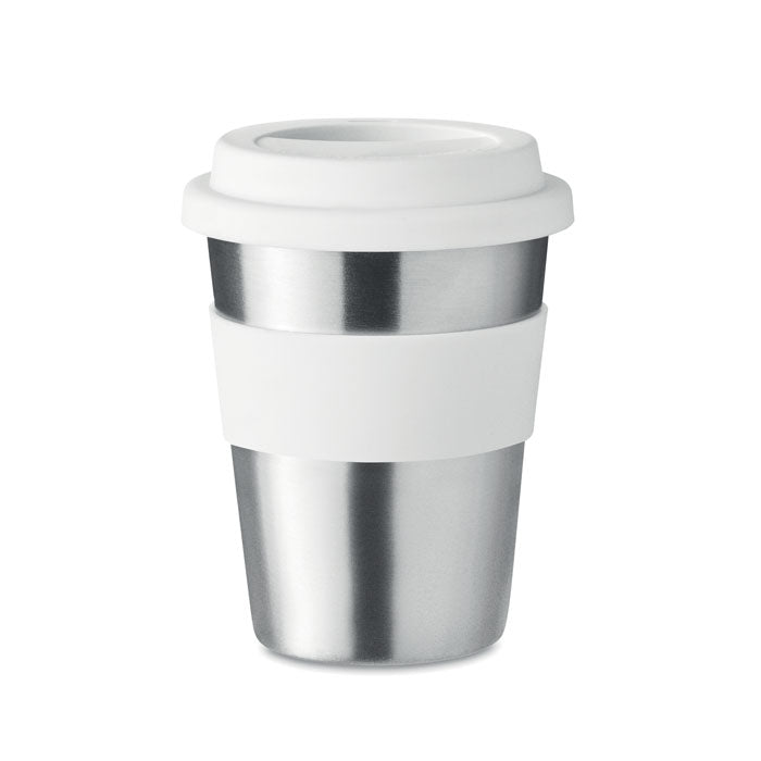 IRMUG Stainless Steel Single Wall Tumbler With Lid And Grip