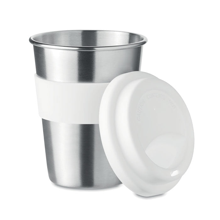 IRMUG Stainless Steel Single Wall Tumbler With Lid And Grip