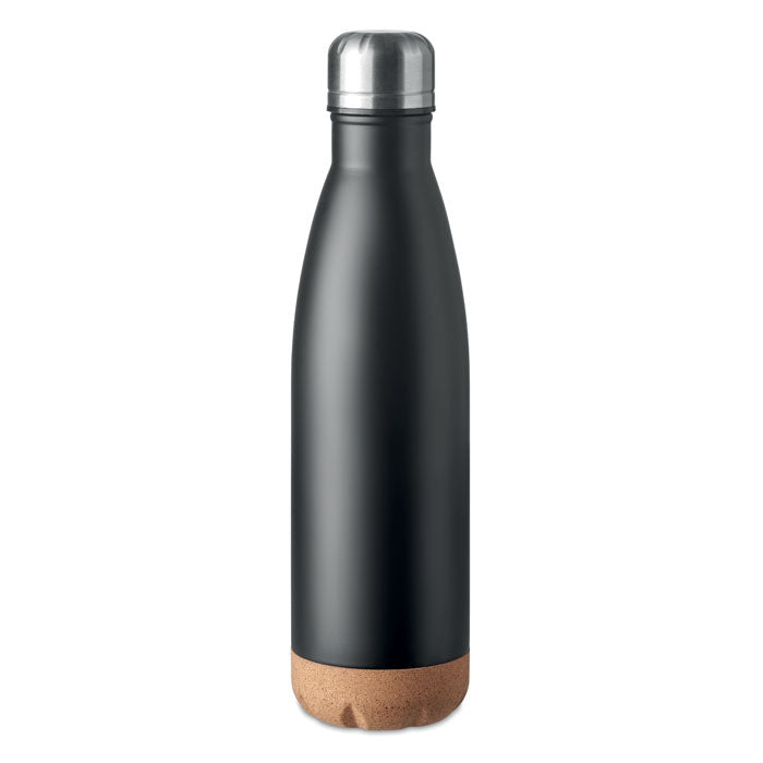 ASPEN CORK Double Wall Stainless Steel Vacuum Bottle With Cork Base