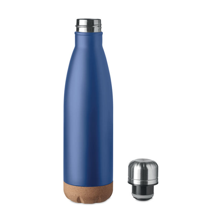 ASPEN CORK Double Wall Stainless Steel Vacuum Bottle With Cork Base