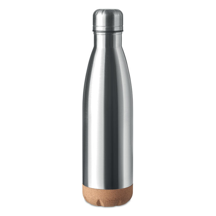 ASPEN CORK Double Wall Stainless Steel Vacuum Bottle With Cork Base