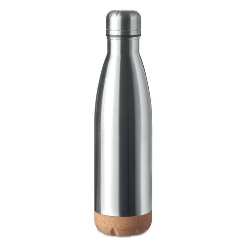 ASPEN CORK Double Wall Stainless Steel Vacuum Bottle With Cork Base
