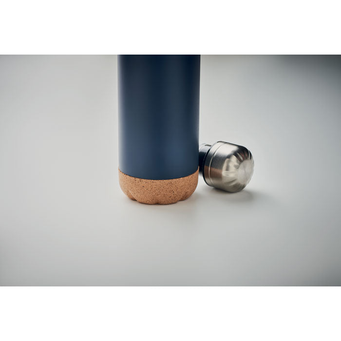 ASPEN CORK Double Wall Stainless Steel Vacuum Bottle With Cork Base