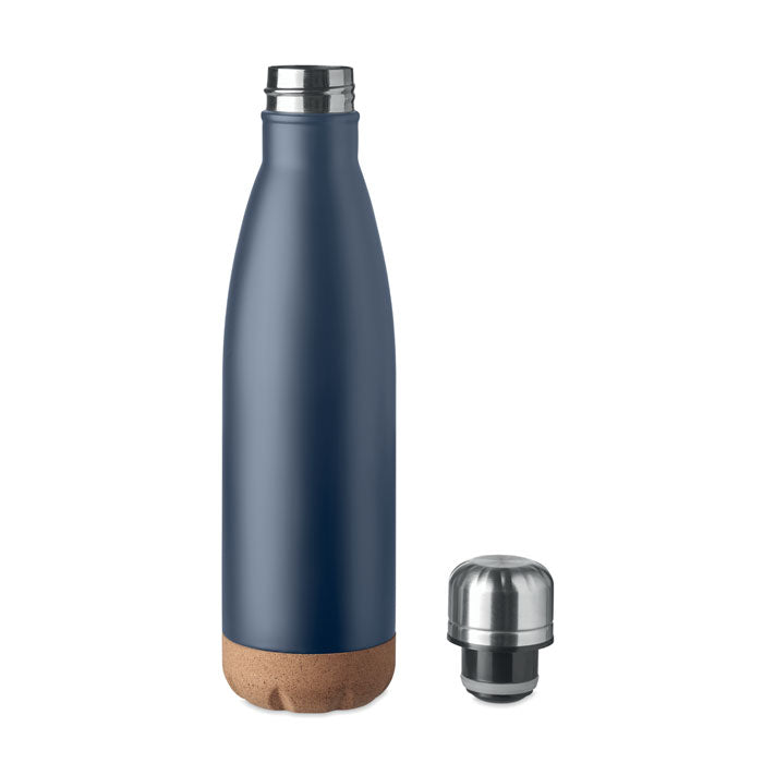 ASPEN CORK Double Wall Stainless Steel Vacuum Bottle With Cork Base
