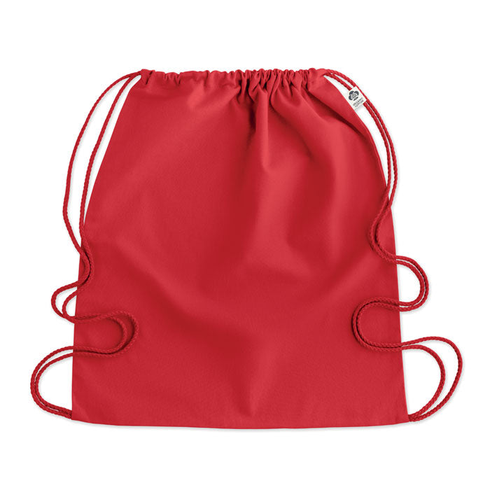 YUKI COLOUR Organic Cotton Drawstring Bag 140gsm