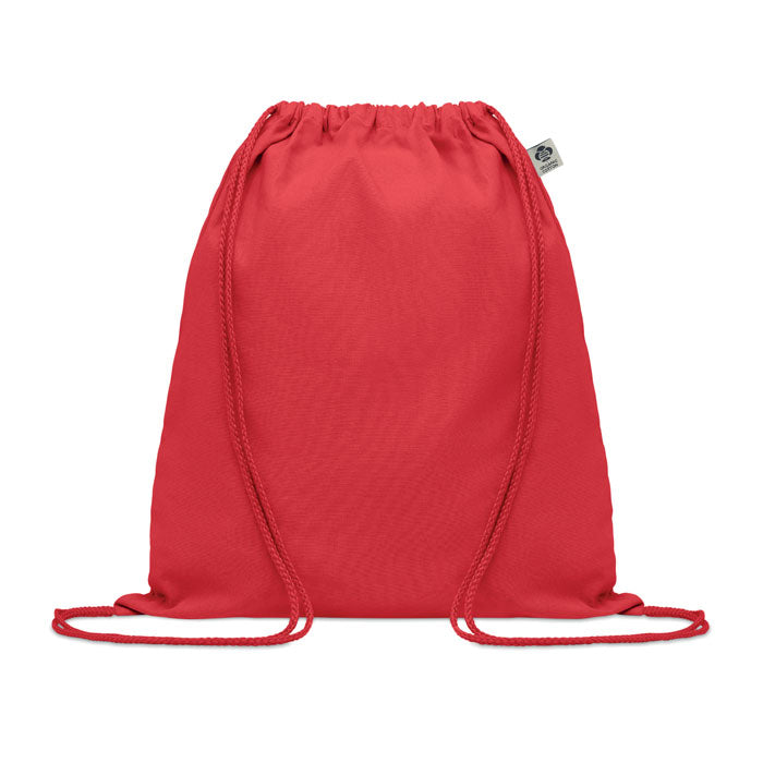 YUKI COLOUR Organic Cotton Drawstring Bag 140gsm