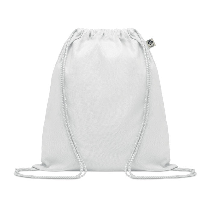 YUKI COLOUR Organic Cotton Drawstring Bag 140gsm