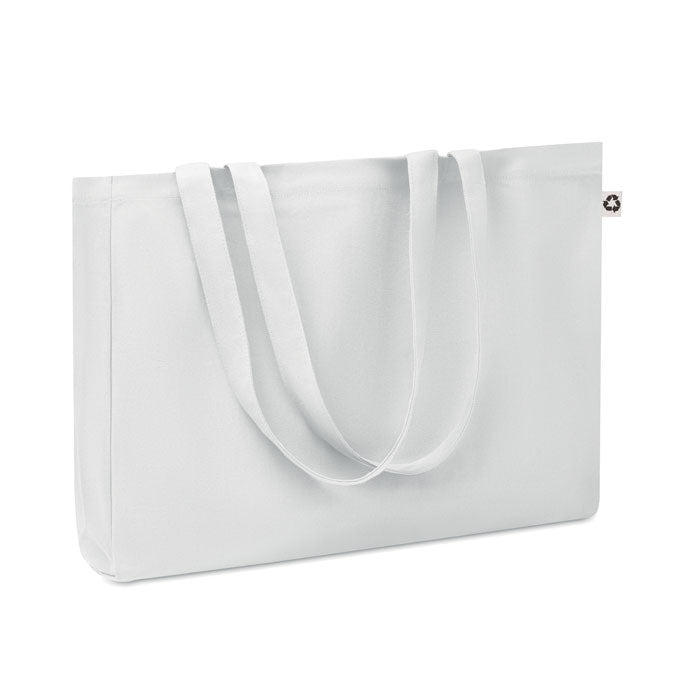 RESPECT COLOURED Recycled Canvas Shopping / Beach Tote Bag 280gsm