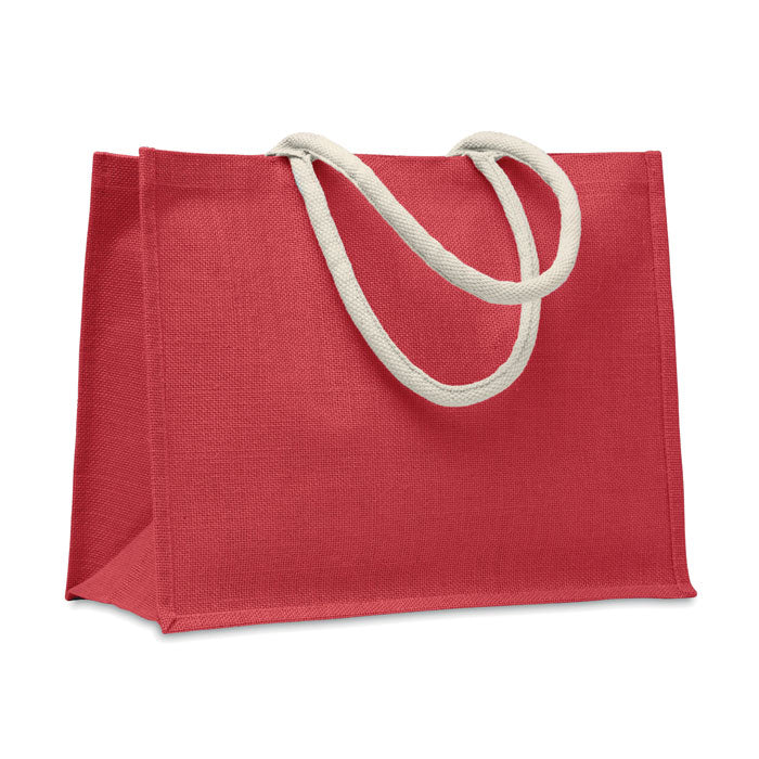 AURA Jute Shopping / Beach Tote Bag