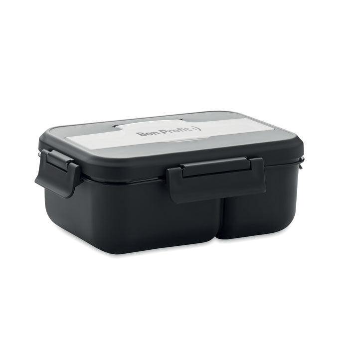MAKAN Two-tier Lunch Box With Matching Cutlery & Handle