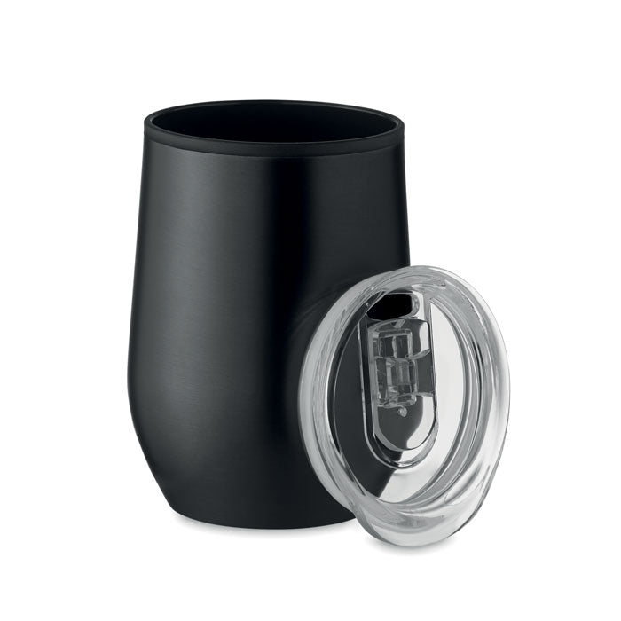 CHIN CHAN Double Wall Stainless Steel Cup With Lid