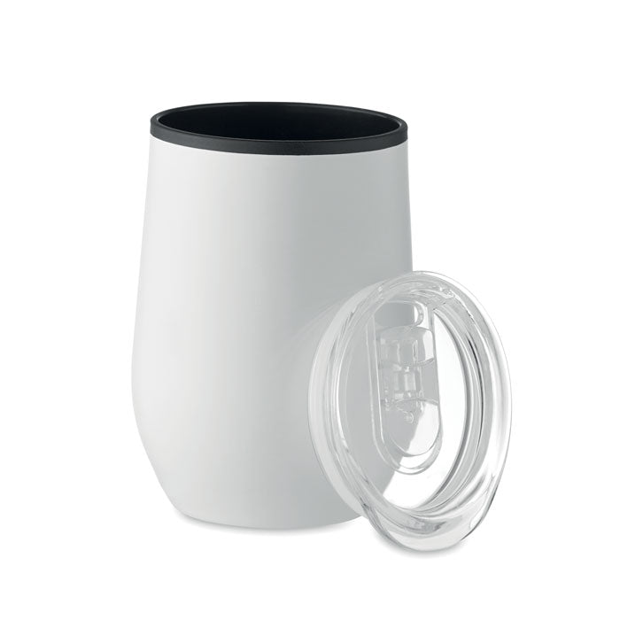 CHIN CHAN Double Wall Stainless Steel Cup With Lid