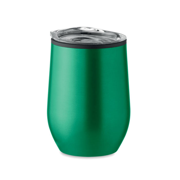 CHIN CHAN Double Wall Stainless Steel Cup With Lid