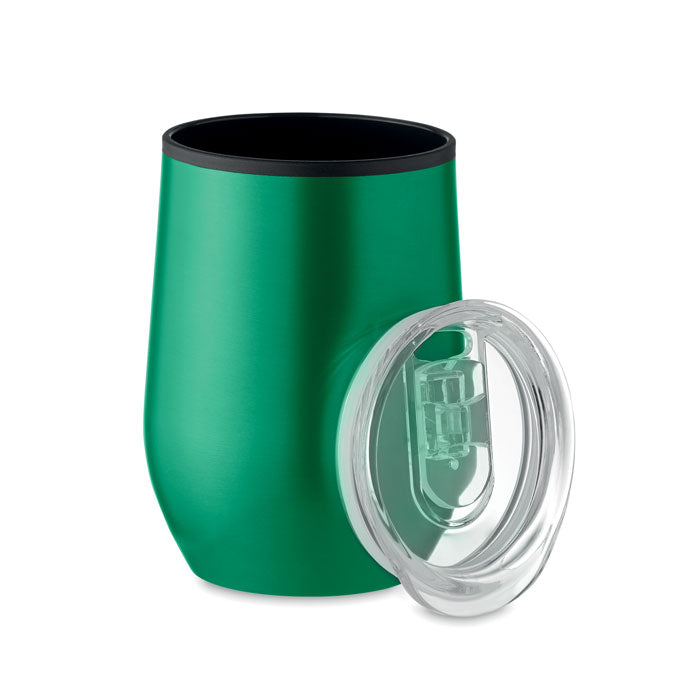 CHIN CHAN Double Wall Stainless Steel Cup With Lid