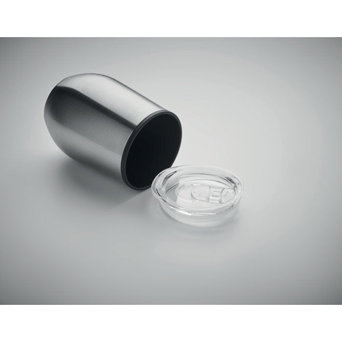 CHIN CHAN Double Wall Stainless Steel Cup With Lid