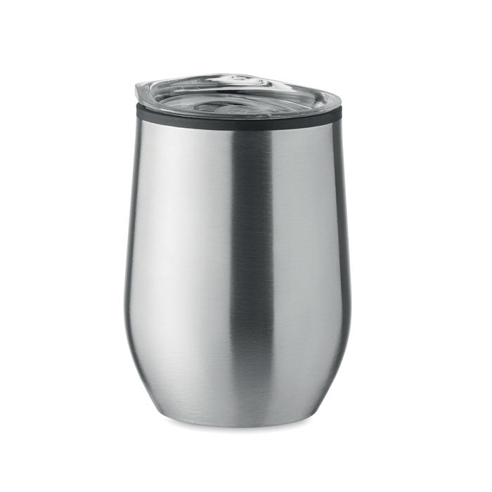 CHIN CHAN Double Wall Stainless Steel Cup With Lid