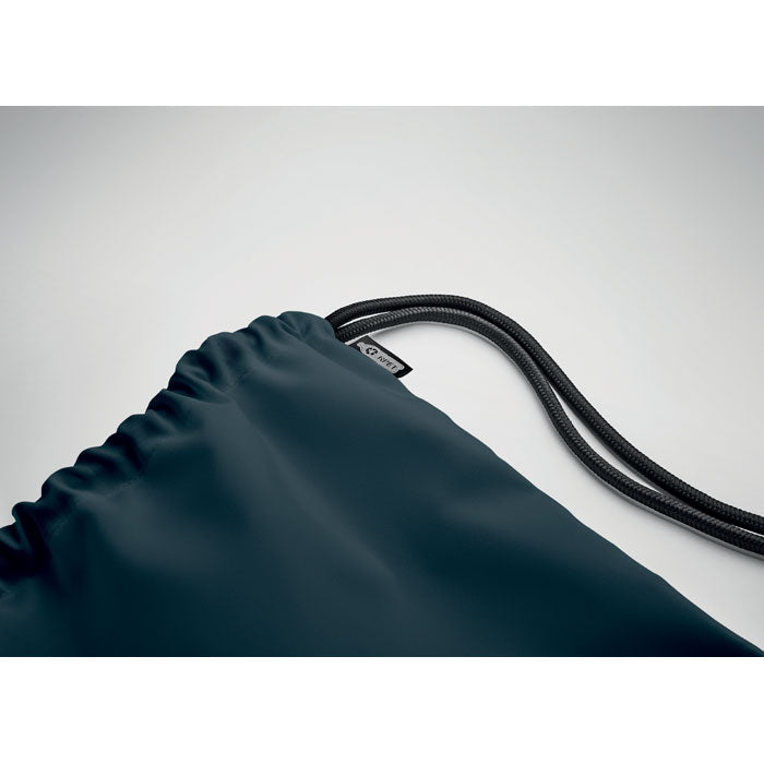 NIGHT Large Drawstring Bag With Side Zippered Outer Pocket