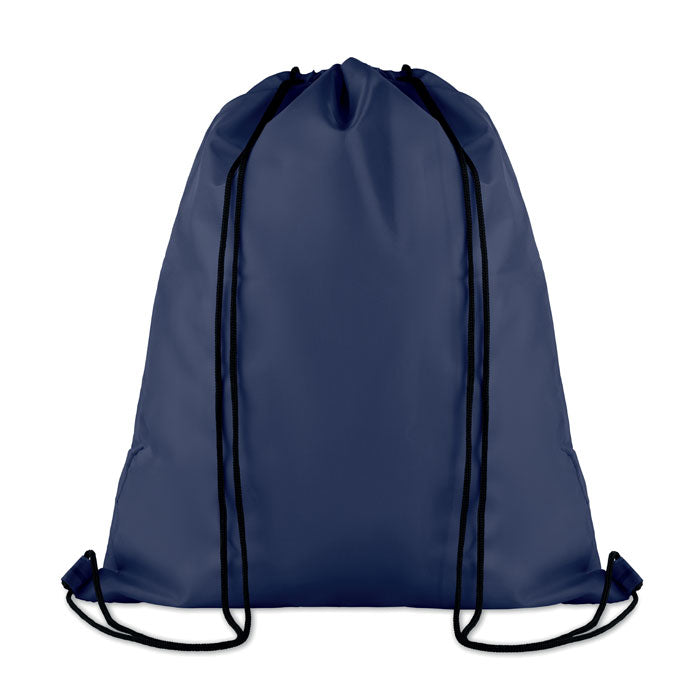POCKET SHOOP Large Drawstring Bag With Zippered Front Pocket